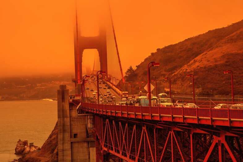 The San Francisco Bridge in California