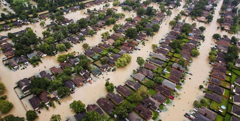 Flooding in Houston Texas