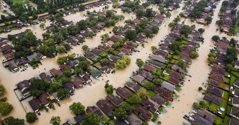 Flooding in Houston Texas