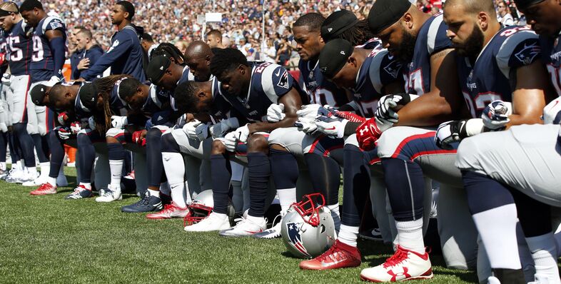 Kneeling for National Anthem