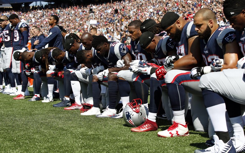 Kneeling for National Anthem