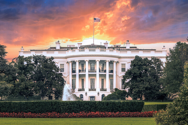 White House Sunset