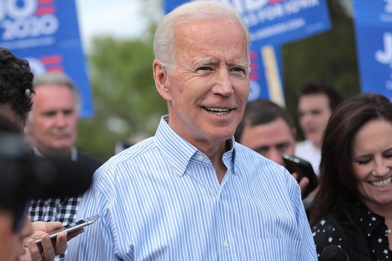 A photograph of Joe Biden