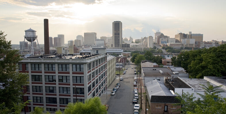 A Cityscape of Richmond Virginia