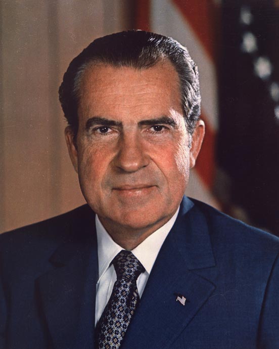 Richard Nixon Presidential Portrait